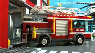 Lego City Fire Stations Update 2022 [upl. by Novrej]