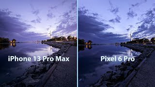 Pixel 6 Pro vs iPhone 13 Pro Max  I Wasnt Expecting These Results [upl. by Reivaz]