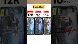 16Promax vs Oneplus 12 vs 12R SpeedTest OMG 😱😲🔥🔥 [upl. by Alyhc789]