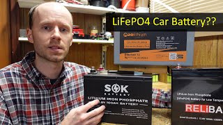 Can a 12V LiFePO4 Battery Replace the Lead Acid Battery in a Car [upl. by Jerrilee]