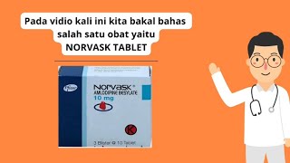 Norvask obat apa  Dosis cara minum obat dan efek samping Norvask [upl. by Lleraj]