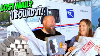 I bought 30 Pounds of LOST MAIL Packages  SILVER Found [upl. by Rednaeel]