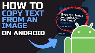 How to COPY or TRANSCRIBE a TEXT from an IMAGE on ANDROID 2024 [upl. by Deck]