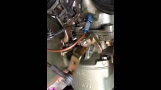 MA3SPA Carburetor throttle linkage on an O200A C150F [upl. by Akaenahs232]