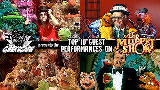 The Top 10 Guest Performances on Muppet Show [upl. by Gudrin]