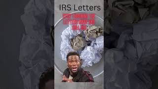 Dont throw away the letters from the IRS [upl. by Odnanref]