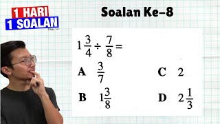 Bahagi Pecahan  Matematik Tahun 6 Kertas 1 1 Hari 1 Solan [upl. by Enavi184]