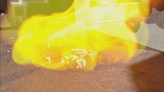 Impact sensitivity of Nitrocellulose  Detonation vs Deflagration Shorts [upl. by Ybok187]