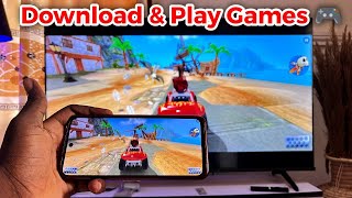 How to Download and Play Games on Smart TV [upl. by Margalit]