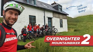 Overnighter Mountainbiker 2  Loch Chiarain Bothy amp Kennels Descent [upl. by Iruahs]