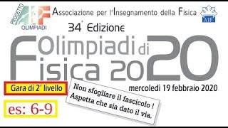 Livello 2 Olimpiadi di Fisica 2020 Parte 2 [upl. by Drisko]