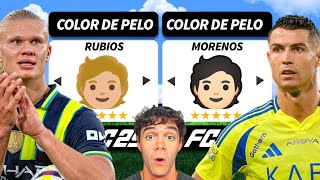 ¡JUGADORES RUBIOS vs JUGADORES MORENOS en FIFA [upl. by Electra650]