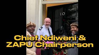 Protest Petition at 10 Downing Street against Zim stolen elections [upl. by Aisital]