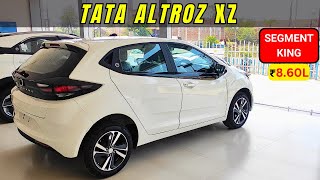 Tata Altroz 2024  Detailed Walkaround  Tata Altroz XZ  Interior  Exterior  Price  nitin ghule [upl. by Ocirred]