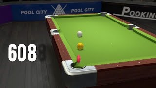 Pooking  Billiards City l Level 608 ll [upl. by Patience]