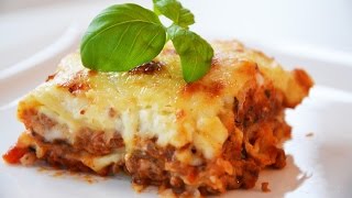 Best Lasagna Bolognese with bechamel [upl. by Niamart]