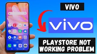 Vivo playstore not working problem  Google play store apps nto downloading Vivo s1 S1 pro s7 [upl. by Ymmaj]