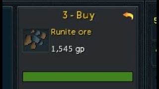 Runite ore is level 50 mining in RS3 [upl. by Mukul366]