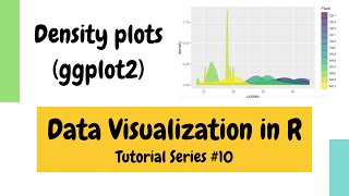 Plotting in R using ggplot2 Density plots Data Visualization Basics in R 10 [upl. by Mailand]