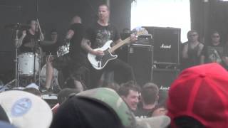 Throwdown  Borrowed Time Live Amnesia Rockfest 2014  Montebello [upl. by Tapes23]