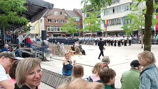 Schützenfest Willich 2024 Musikschau Tambourcorps Sandhasen Neuenhausen [upl. by Haramat]