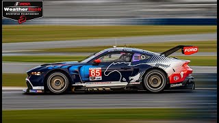 65 Ford Mustang GT3  Ford Multimatic Motorsports  Onboard 2024 Rolex 24 At Daytona  Morning [upl. by Yenatirb]