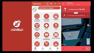 LazarilloGPS Accesible la aplicación que proporciona autonomía a personas con discapacidad visual [upl. by Marys]