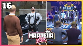 POVEDILLA Amigo De LA MOSCA y BATALLA DE FREESTYLE🌴 Marbella Vice 16 [upl. by Arfihs340]