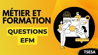 EFM ESA  Métier et formation v1 darija [upl. by Juta]