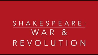 A Marxist approach to Shakespeare war and revolution [upl. by Kwarteng568]