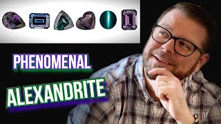 Alexandrite Phenomenal gemstones explained What makes Alexandrite a unique and amazing gemstone [upl. by Atiuqrahs]