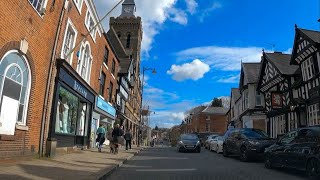 Driving from CONGLETON to SANDBACH England [upl. by Austin420]