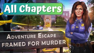 Framed  All Chapters  Adventure Escape Mysteries  Gameplay [upl. by Rossing]