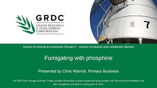 Grain Storage – Fumigating with phosphine [upl. by Teria]