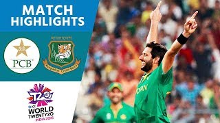 Afridi Stars in Comfortable Win  Pakistan vs Bangladesh  ICC Mens WT20 2016  Highlights [upl. by Aleahs402]