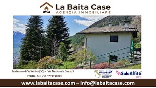 VENDESI BAITA A MONTAGNA IN VALTELLINA SO1113LELA BAITA CASE [upl. by Manda]