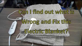 How to test and fix a Heated Blanket Controller [upl. by Blumenthal]