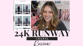 Review Chanel 24k FallWinter collection with me Deauville inspired show What looks Im loving [upl. by Mccall667]