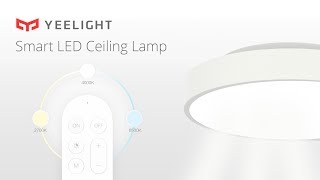 Xiaomi Yeelight Smart LED Ceiling Lamp  подключение и тестирование потолочного светильника [upl. by Fisher]