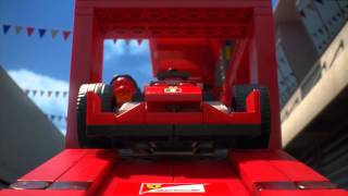 BehindTheWheel Ferrari  LEGO Speed Champions [upl. by Hnaht]