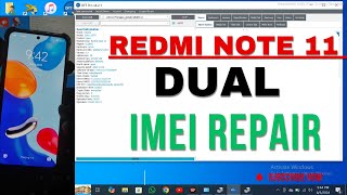 ✨Finally Redmi Note 11 Dual Imei Repair  Hardware Method [upl. by Klug]