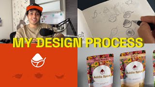 My Logo Design Process from start to finish [upl. by Atilegna802]