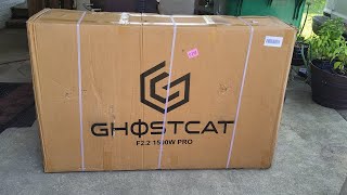 GHOST CAT 😺 F22 1500W PRO UNBOXING [upl. by Nyberg735]