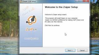 Baixando instalando e configurando o Softphone Zoiper [upl. by Dian645]