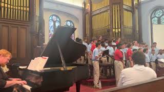 He Never Failed Me Yet Robert Ray  The Maryland State Boychoir [upl. by Akcemat33]