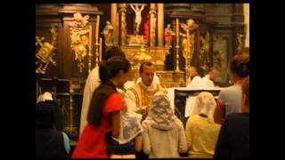 SOUL OF MY SAVIOUR  Catholic Hymn  Traditional Latin Mass [upl. by Nide289]