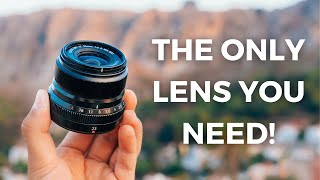 The Best Travel Photography Lens  Fujifilm 23mm F2 [upl. by Idnym]