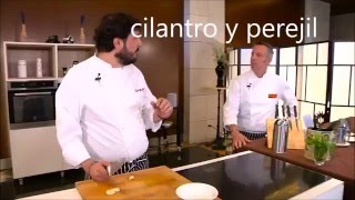 Diferencia entre el cilantro y el perejil [upl. by Novaj]