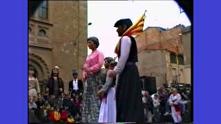 Trobada de gegants a Poble Nou de Manresa 1998 [upl. by Cheslie559]