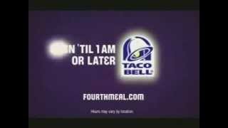 TACO BELL FourthMealcom [upl. by Felty596]